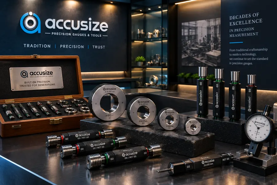 Plain plug gauges in a range of diameters